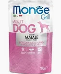 MONGE DOG UMIDO BUSTA GRILL MAIALE GR 100