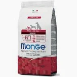 MONGE DOG SECCO SENIOR MINI POLLO KG 3