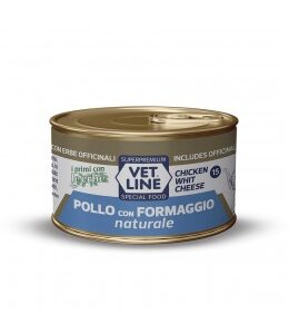 pollo-con-formaggio-naturale-24-pezzi-x-70gr VET LINE CAT UMIDO LATTINA NATURALE IN SALSA AL POLLO E FORMAGGIO GR 70