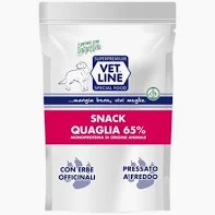 VET LINE DOG SNACK QUAGLIA GR 80