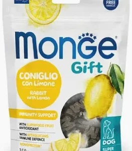 MONGE GIFT DOG SNACK CONIGLIO GR 150