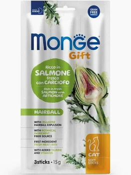 MONGE CAT STICK GIFT SALMONE GR 15