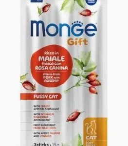 MONGE CAT STICK GIFT MAIALE GR 15