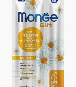 MONGE CAT STICK KITTEN GIFT TROTA GR 15