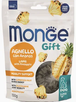 MONGE GIFT DOG SNACK AGNELLO GR 150