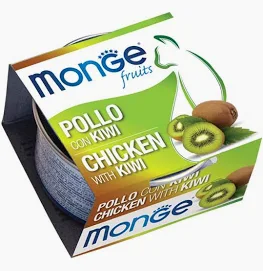 MONGE CAT UMIDO LATTINA FRUITS POLLO CON KIWI GR 80