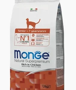 MONGE CAT SECCO SENIOR KG 1,5