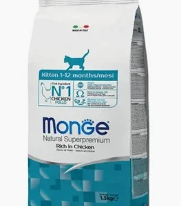 MONGE CAT SECCO KITTEN TROTA GR 400