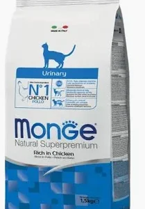MONGE CAT SECCO URINARY KG 1,5