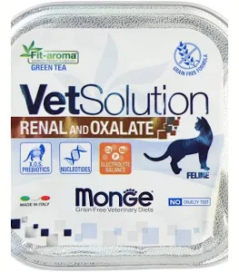 MONGE CAT VETSOLUTION UMIDO VASCHETTA RENAL OXALATE GR 100