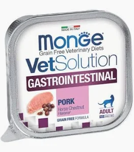 MONGE CAT VETSOLUTION UMIDO VASCHETTA GASTROINTESTINAL GR 100