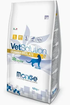 MONGE CAT VETSOLUTION SECCO URINARY STRUVITE KG 1,5