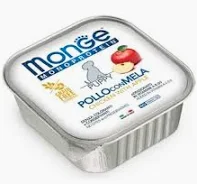 MONGE DOG UMIDO VASCHETTA MONOPROTEIN GRAIN FREE JUNIOR POLLO MELA GR 150