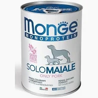 MONGE DOG UMIDO LATTINA SOLO MAIALE GR 400