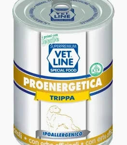 VET LINE DOG UMIDO LATTINA PROENERGETICA ADULT PATE' TRIPPA GR 400
