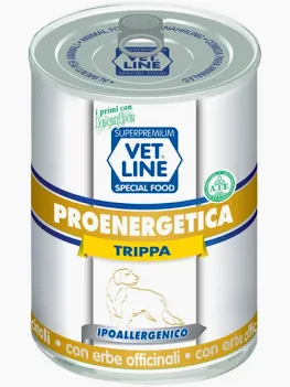 VET LINE DOG UMIDO LATTINA PROENERGETICA ADULT PATE' TRIPPA GR 400