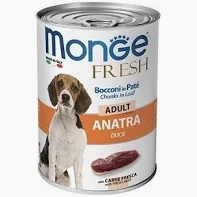 MONGE DOG UMIDO LATTINA ADULT FRESH ANATRA GR 400