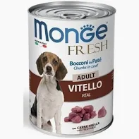 MONGE DOG UMIDO LATTINA ADULT FRESH VITELLO GR 400