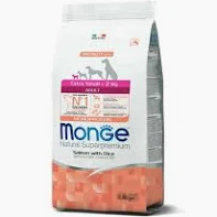 MONGE DOG SECCO ADULT EXTRA SMALL SALMONE GR 800