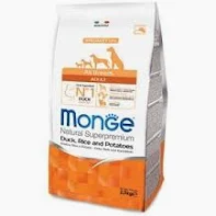 MONGE DOG SECCO ADULT ALL BREEDS ANATRA KG 12