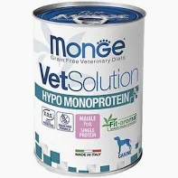 MONGE DOG VETSOLUTION UMIDO LATTINA HYPOALLERGENIC MAIALE GR 400