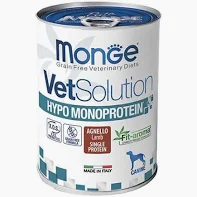 MONGE DOG VETSOLUTION UMIDO LATTINA HYPOALLERGENIC AGNELLO GR 400