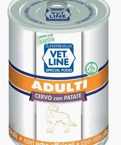 VET LINE DOG UMIDO LATTINA ADULT CERVO GR 400