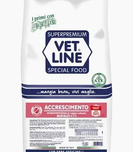 VET LINE DOG SECCO ACCRESCIMENTO BUFALO KG 3