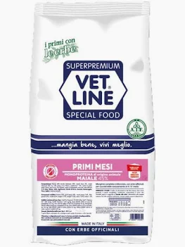 VET LINE DOG SECCO PRIMI MESI MAIALE KG 12,5