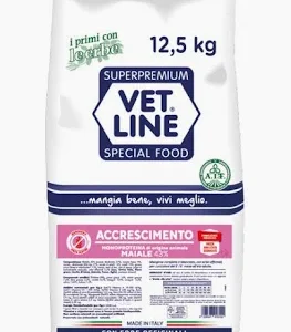 VET LINE DOG SECCO ACCRESCIMENTO MAIALE KG 12,5