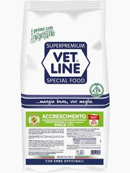 VET LINE DOG SECCO ACCRESCIMENTO PESCE KG 3