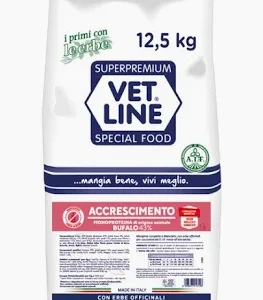 VET LINE DOG SECCO ACCRESCIMENTO BUFALO KG 12,5