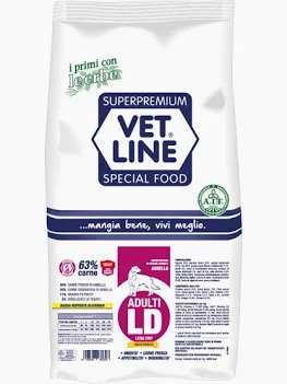 VET LINE DOG SECCO LD ADULT MEDIUM AGNELLO KG 12