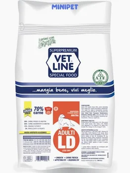 VET LINE DOG SECCO LD ADULT GRAIN FREE ANATRA KG 12