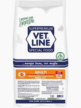 VET LINE DOG SECCO ADULT MINI PESCE KG 12,5
