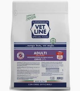 VET LINE DOG SECCO ADULT MINI CERVO KG 3