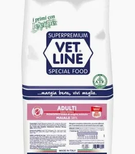 VET LINE DOG SECCO ADULT MINI MAIALE GR 800