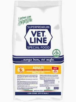 VET LINE ADULT POLLO MINI KG 12,5