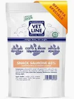 VET LINE DOG SNACK SALMONE GR 80