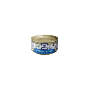 vet-line-gatto-tonno-e-tacchino-naturale-70-gr VET LINE CAT UMIDO LATTINA NATURALE AL TONNO E TACCHINO GR 70