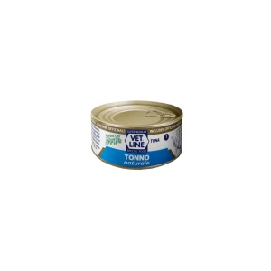 vet-line-gatto-tonno-naturale-70-gr VET LINE CAT UMIDO LATTINA NATURALE AL TONNO GR 70